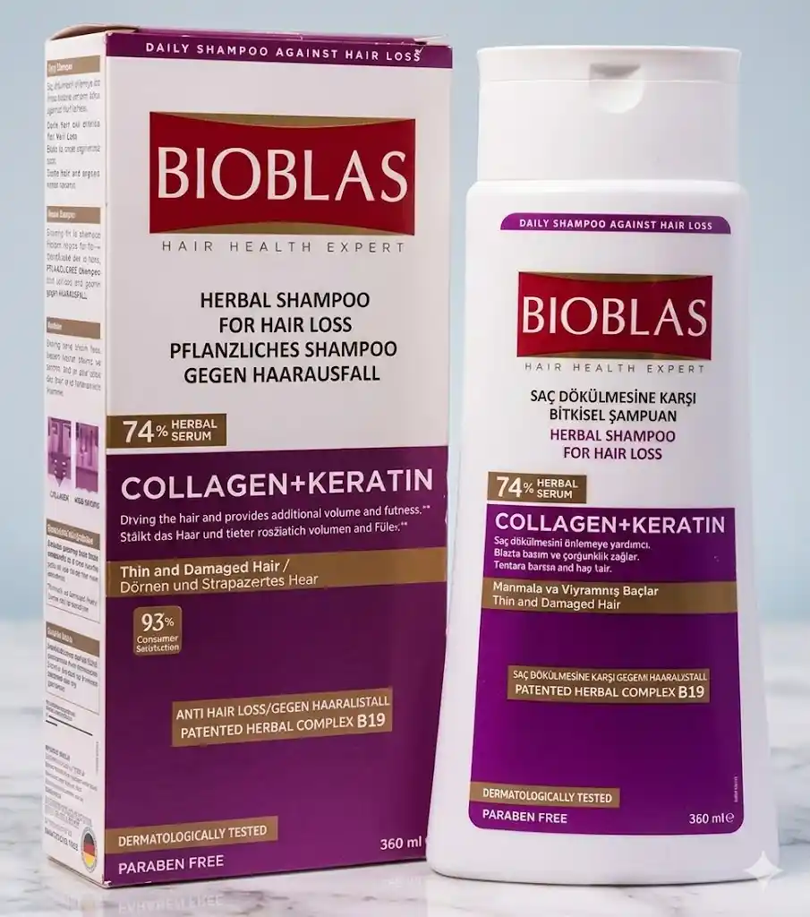 Bioblas Caffeine + Ginseng hair care product
