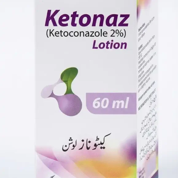 Ketonaz Antifungal Lotion 60ml for skin and scalp
