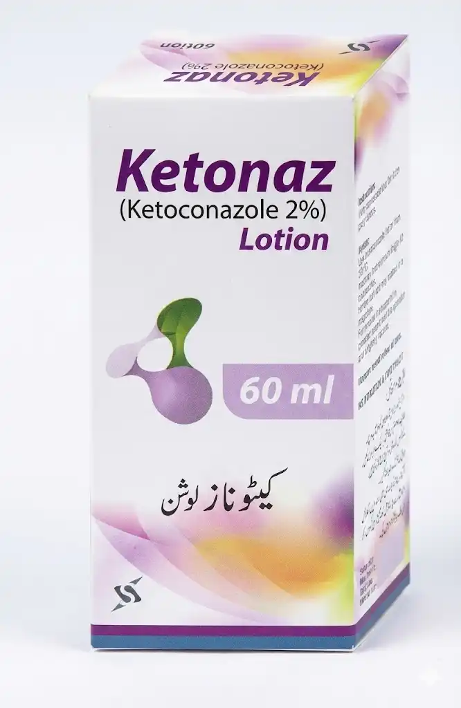 Ketonaz Antifungal Lotion 60ml for skin and scalp