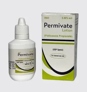 Permivate Lotion for skin itching and irritation relief