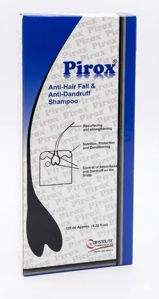 Pirox Medicated Shampoo for dandruff and scalp care 120ml