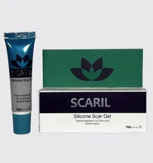 Scaril Silicone Scar Gel for improving scar appearance