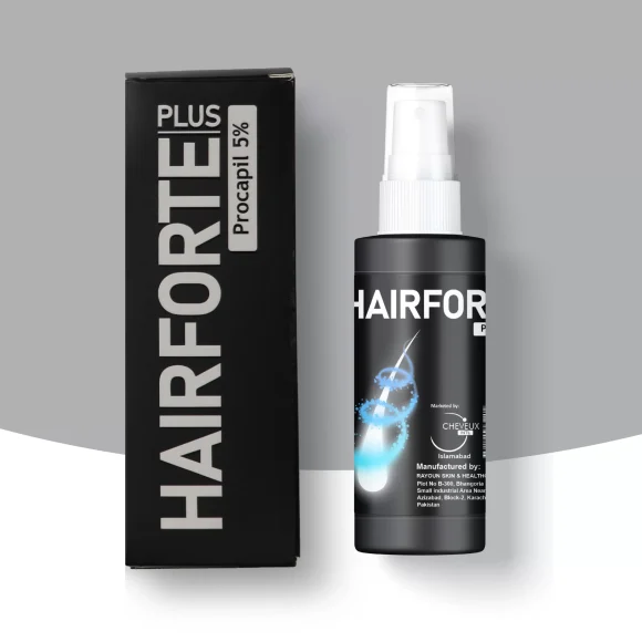 HairForte Plus Procapil 5% hair support spray by Dr Habib