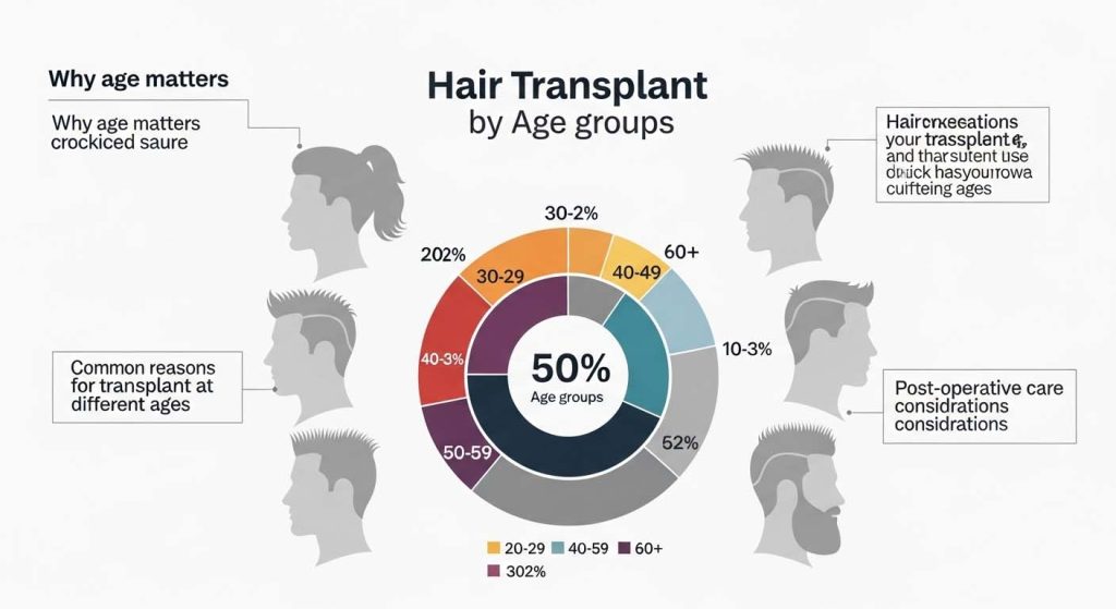 Hair Transplant by Age Group: Breaking It Down